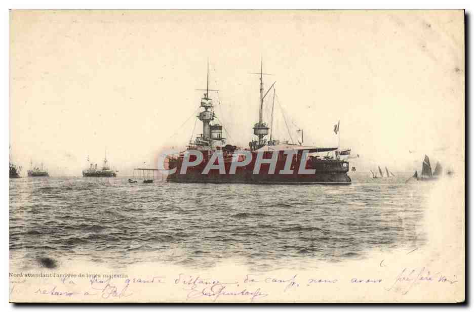CPA Bateau de guerre