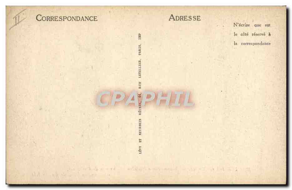 Marine de Guerre — Manœuvre d'Escadre — Virage de Cuirassés, naviguant en ligne de file — ND — Verso