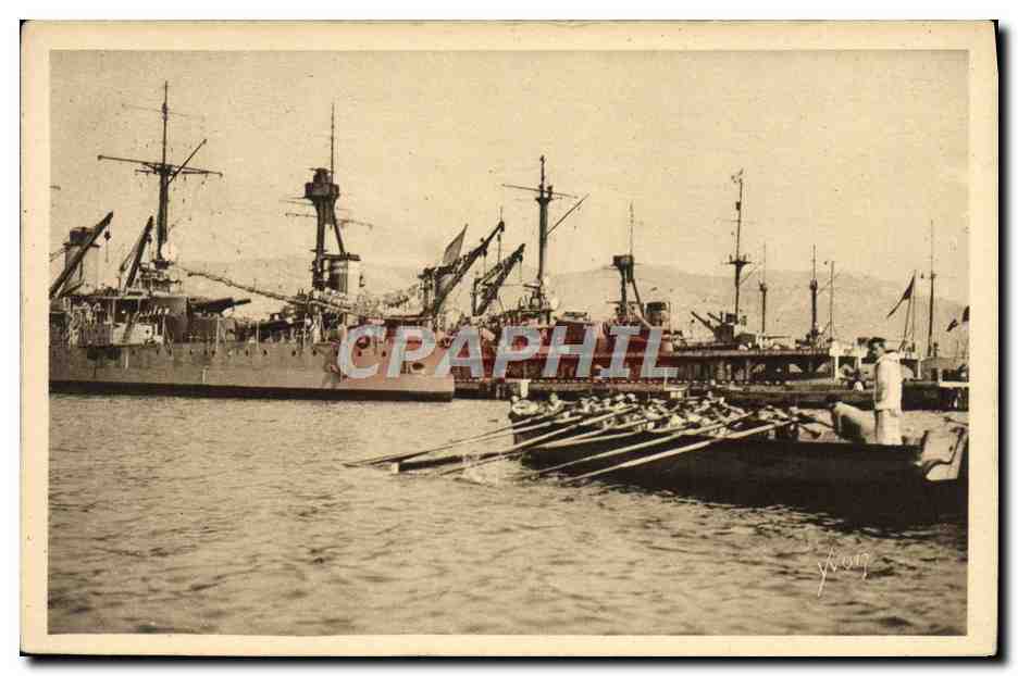 CPA Bateau Toulon La petite rade