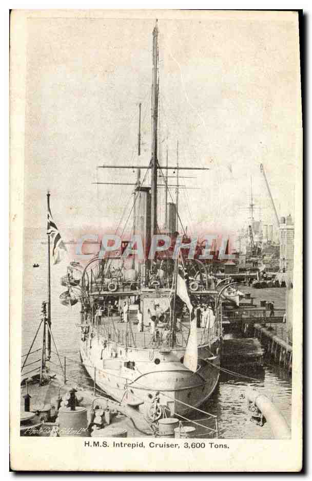 CPA Bateau HMS Intrepid Cruiser 