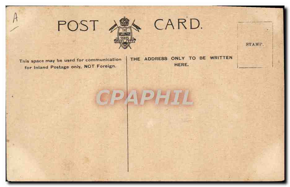 CPA Bateau HMS Intrepid Cruiser  — Verso