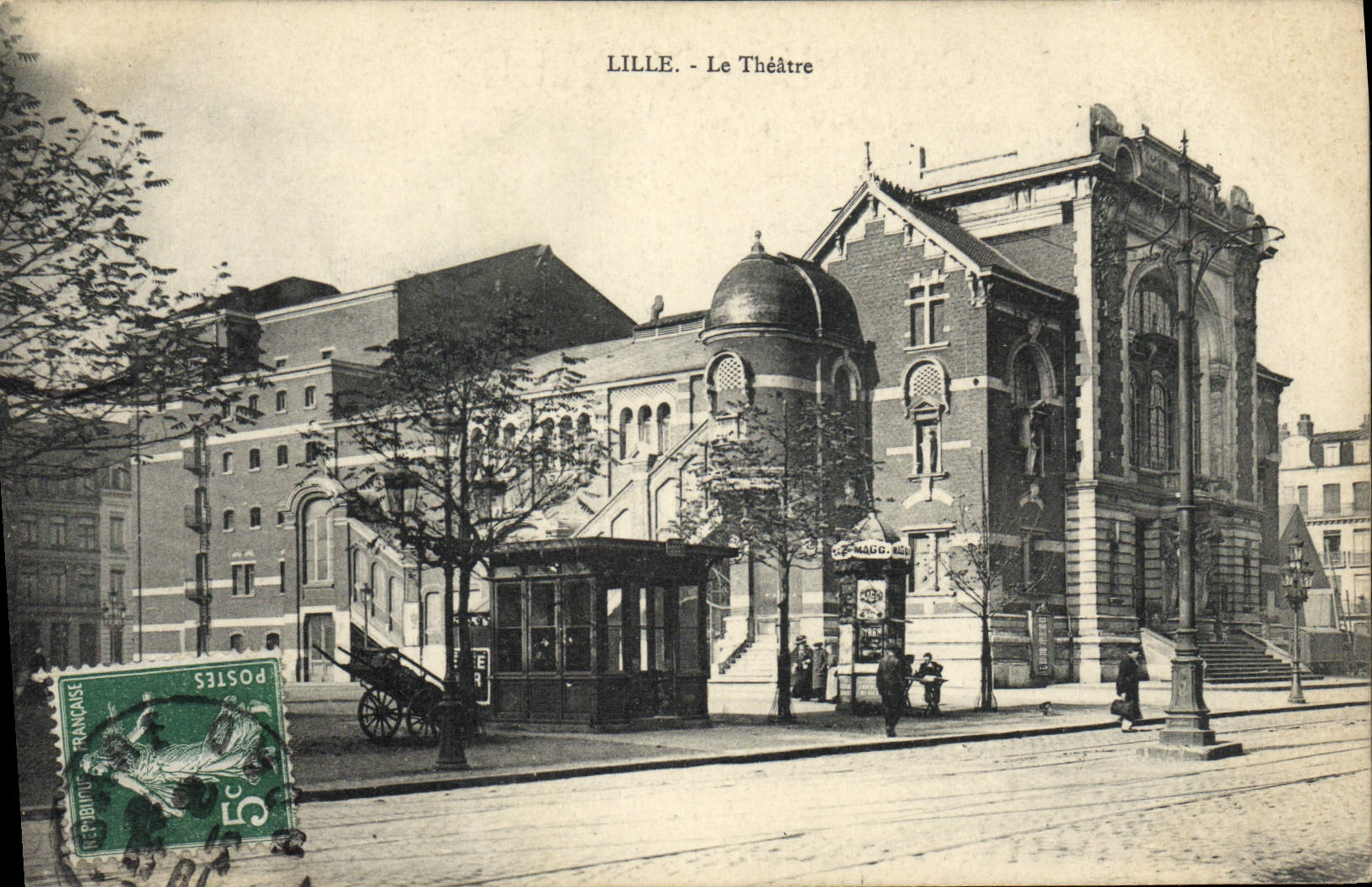 LILLE - Le Théâtre — éditeur non visible, n° de série non lisible