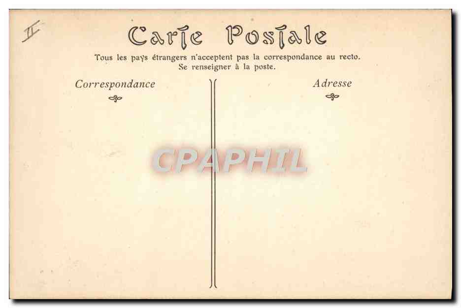CPA Lisieux Le Theatre  — Verso