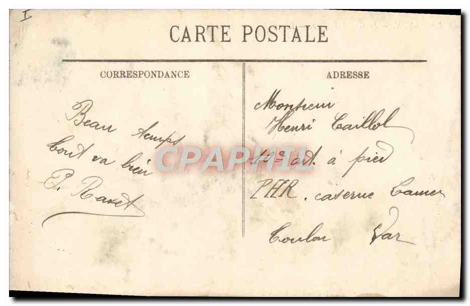CPA Lyon Le grand Theatre  — Verso