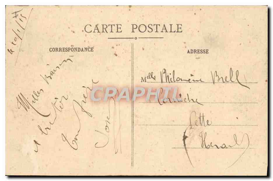 CPA Lyon Le grand Theatre  — Verso