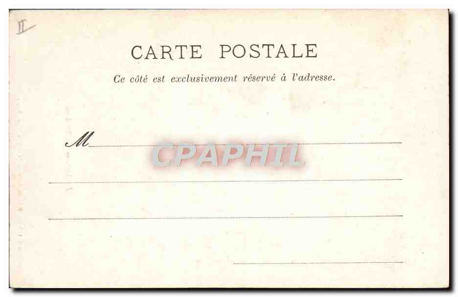 CPA Lorient Le Theatre  — Rückseite