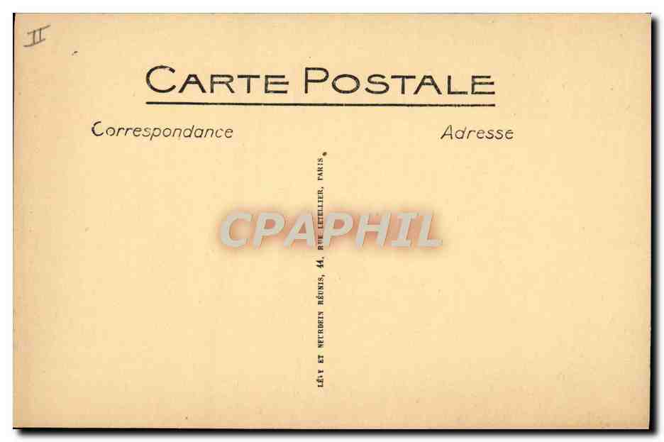 CPA Lons le Saulnier Facade du Theatre  — Verso