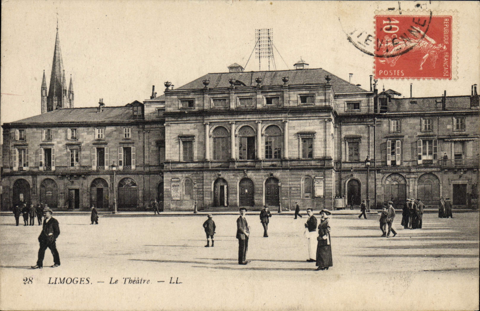 CPA Limoges Le Theatre 