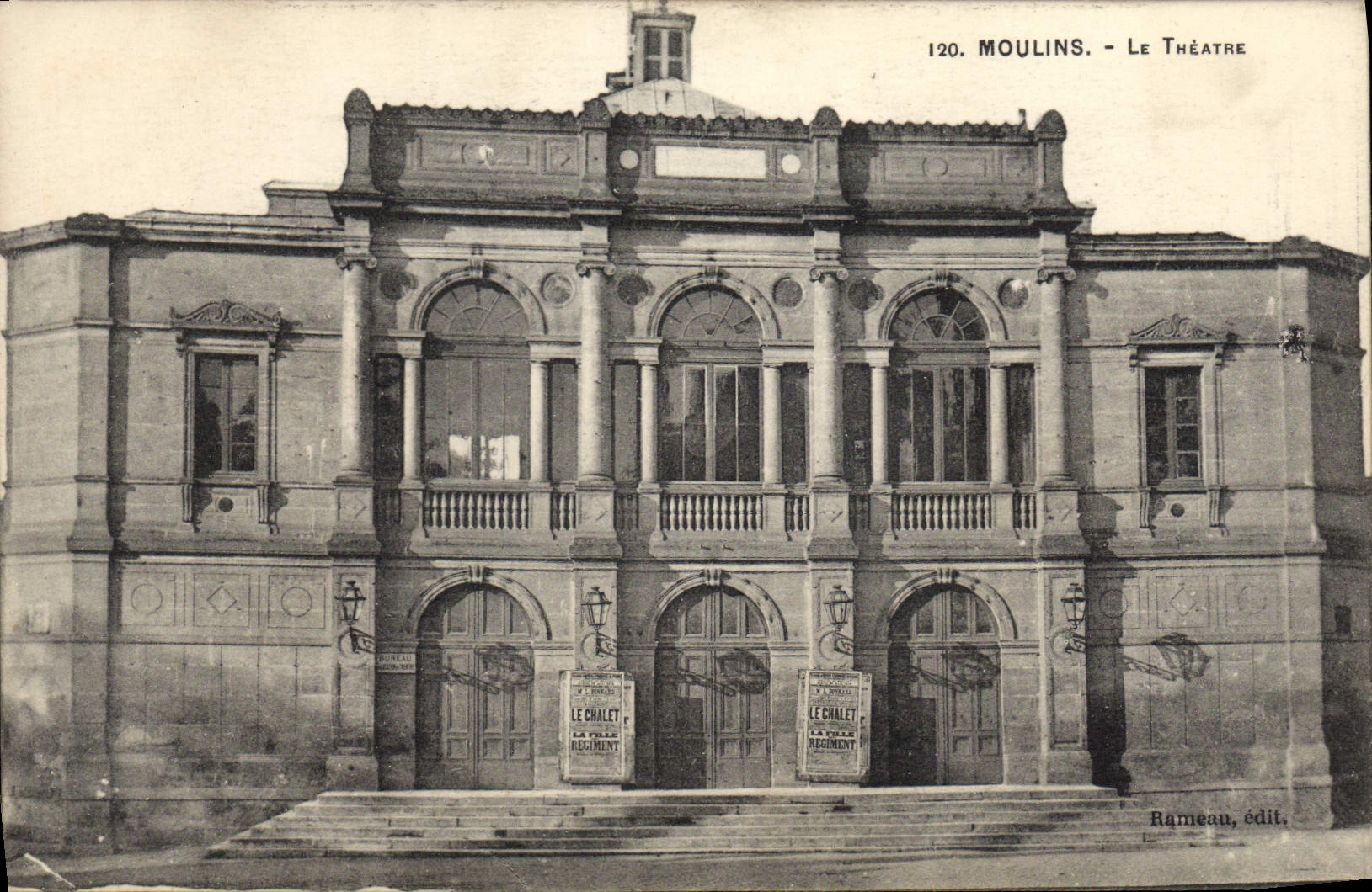 CPA Moulins Le Theatre 