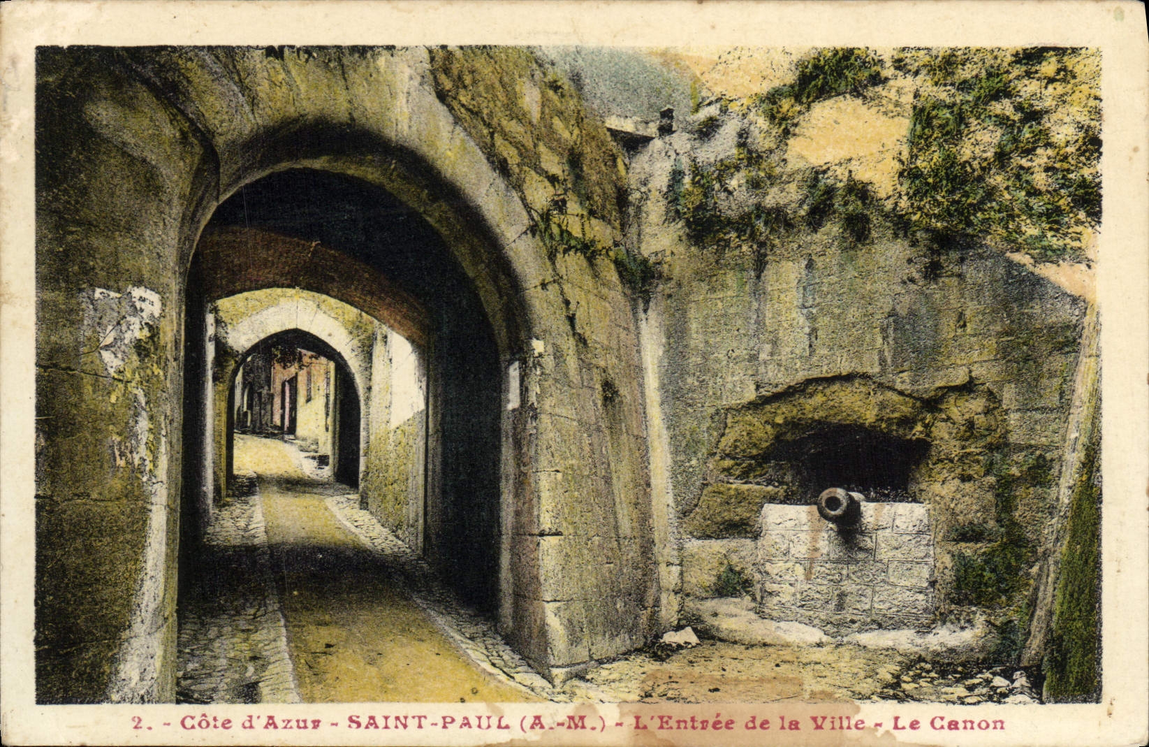 Saint-Paul (A.M.) - L'Entrée de la Ville - Le Canon