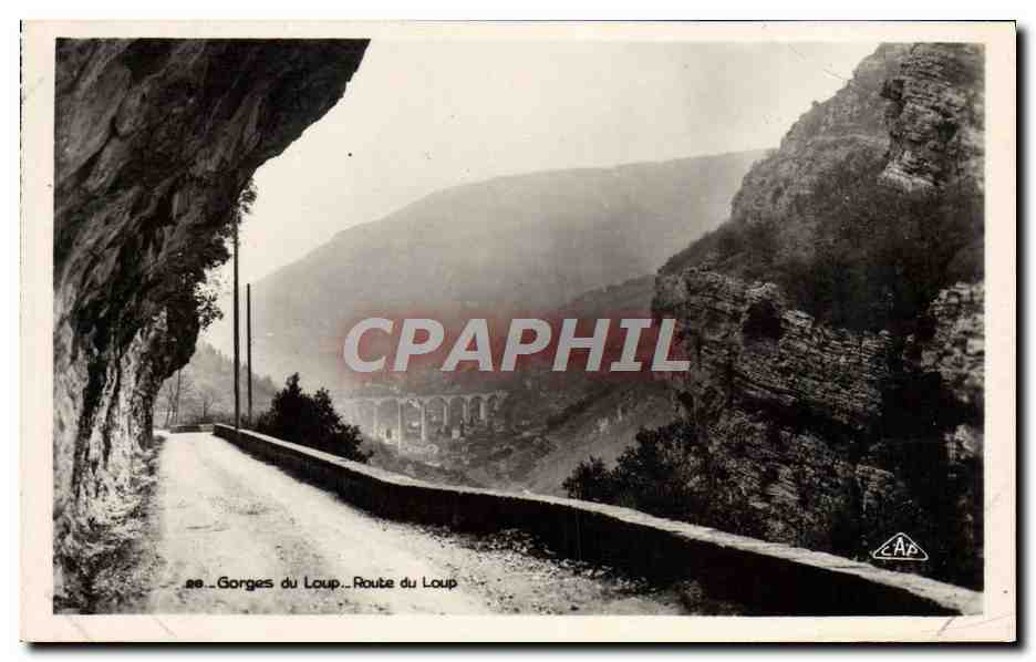 CPA Les Gorges Du Loup Route du Loup
