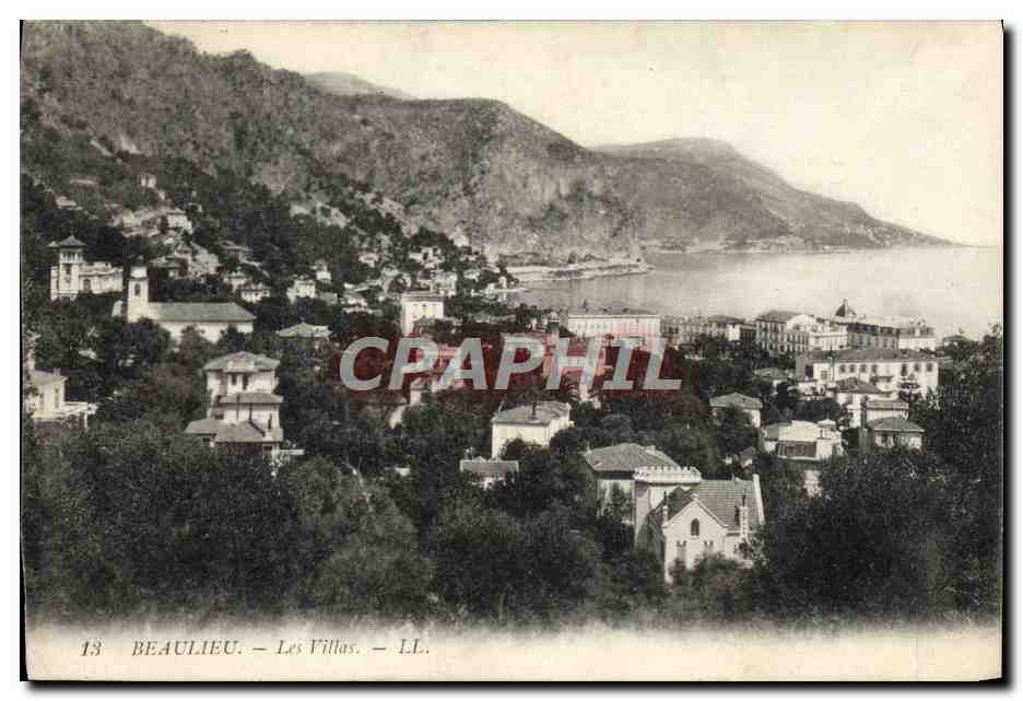 CPA Beaulieu Les Villas