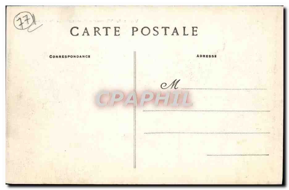 Yaux-le-Yicomte (S.-et-M.) — Le Pont-levis — Cliche S.L. — Verso