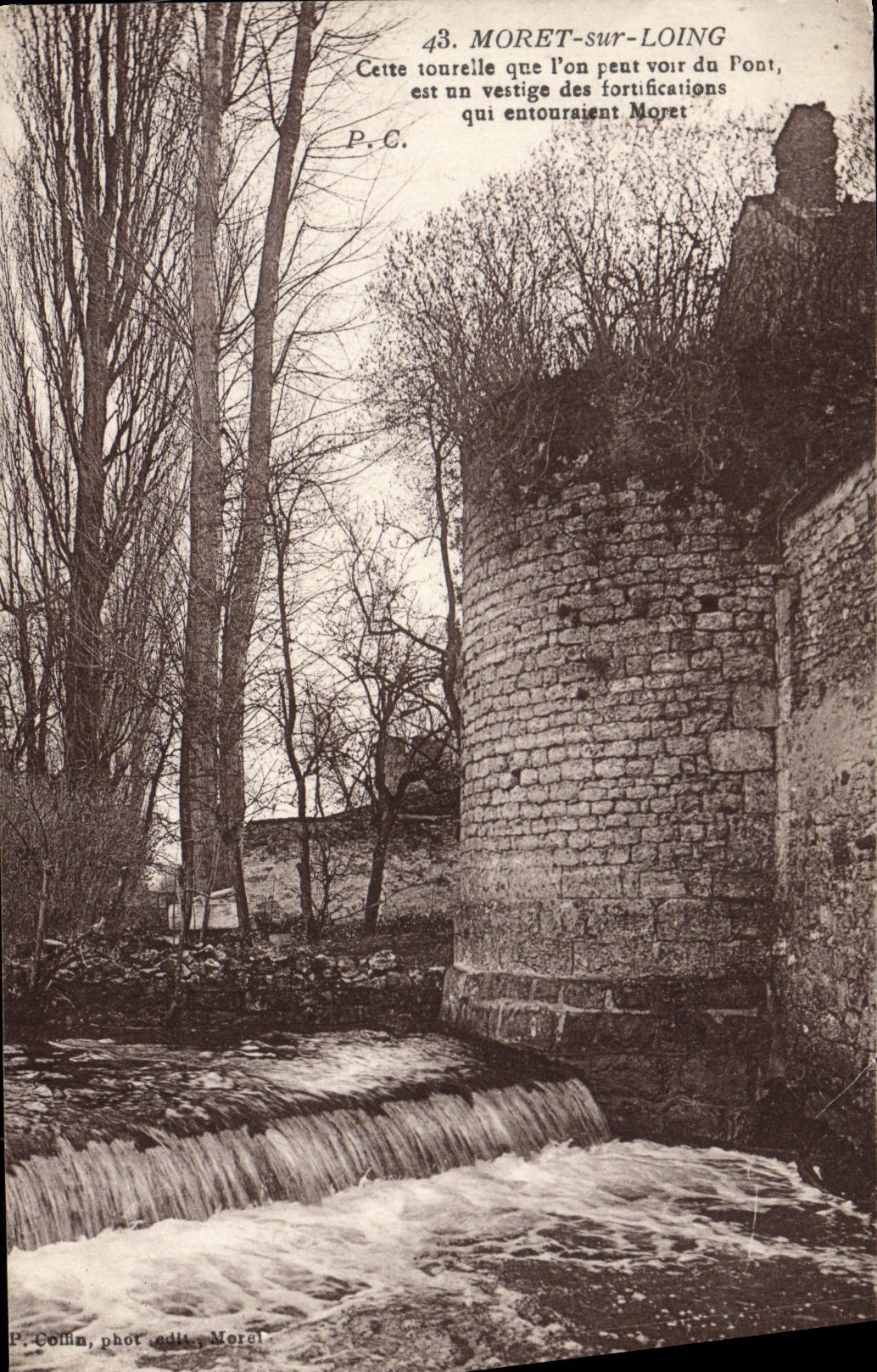CPA Moret Sur Loing Tourelle