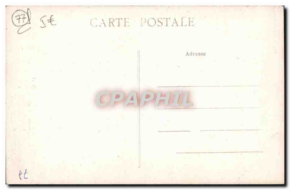 CPA Moret Sur Loing Tourelle — Rückseite