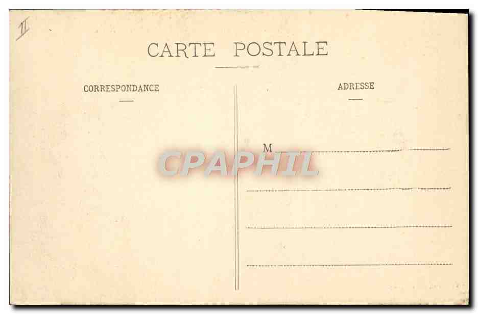 CPA Annecy Les Vieilles Prisons — Rückseite