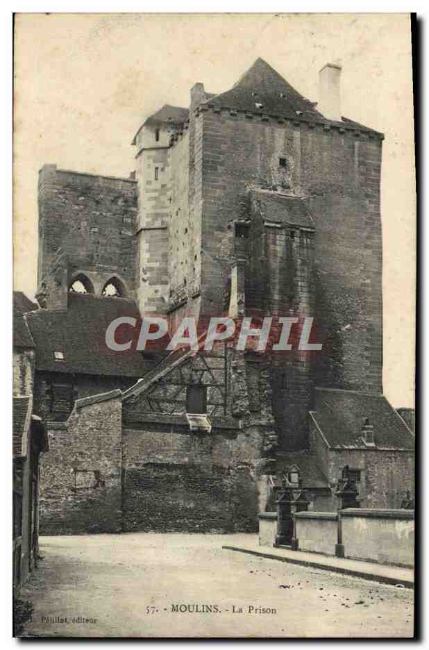 Moulins - La Prison — éditeur Pâillat, n° 57