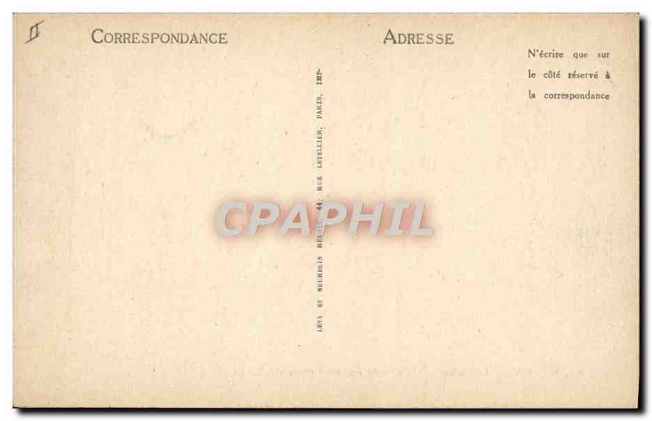 CPA Melun La Seine Vue de la Prison Centrale Bateau Peniche — Rückseite