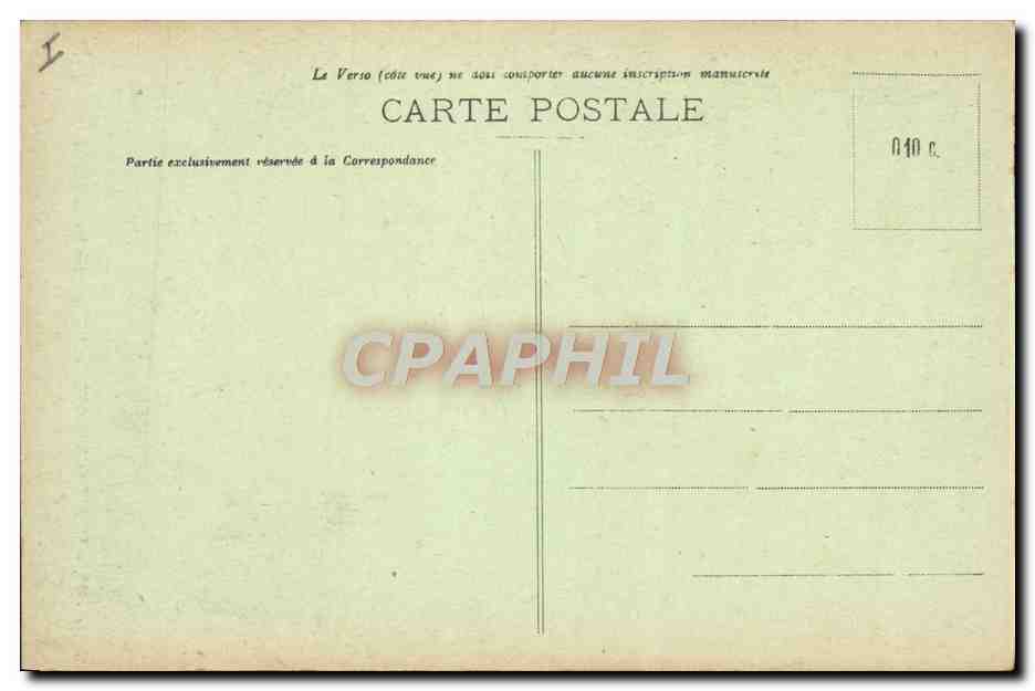 CPA Mont St Michel Abbaye Cachot de Barbes Prisonnier politique en 1842 — Verso