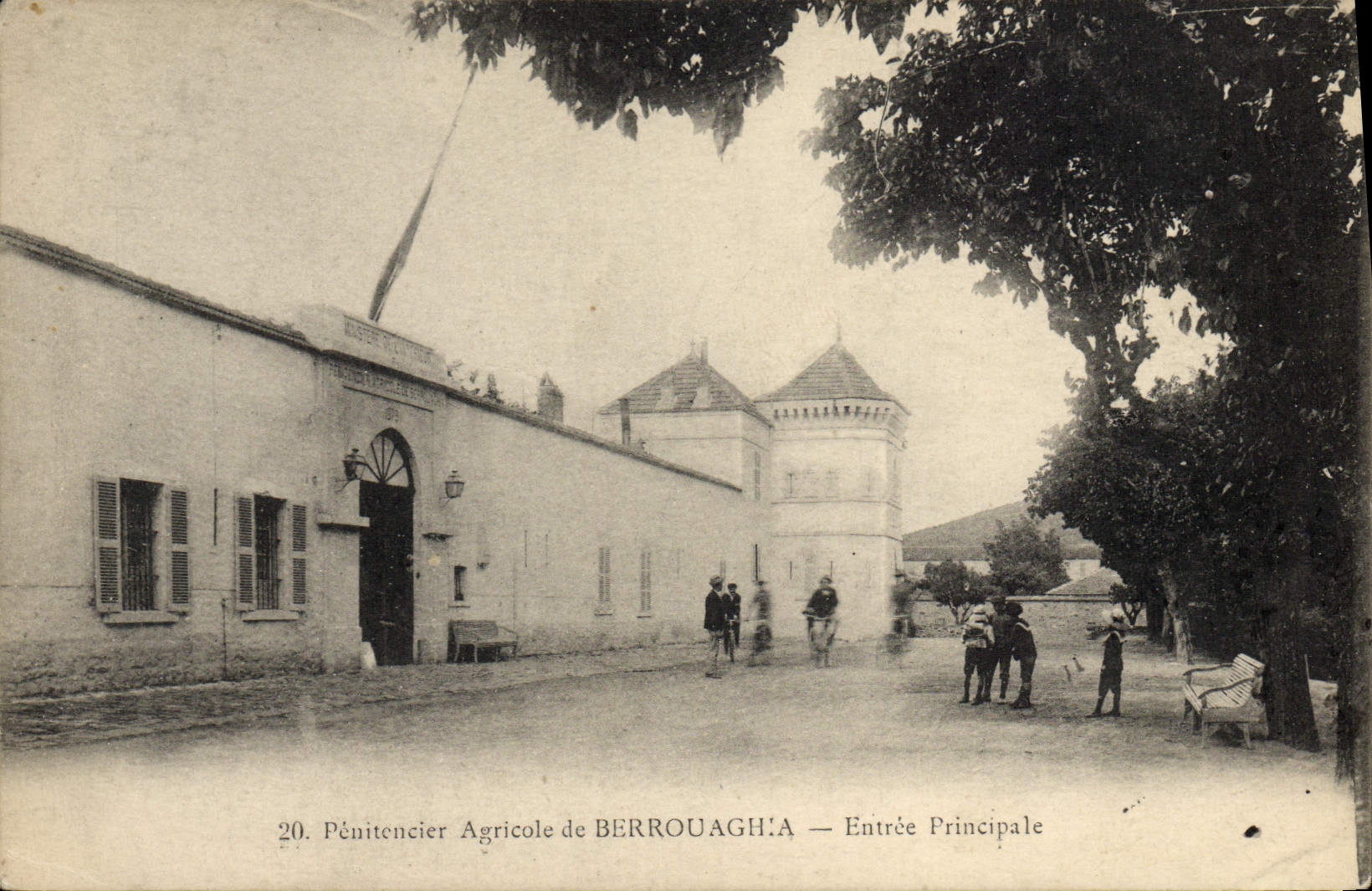Pénitencier Agricole de Berrouagh'a — Entrée Principale — Éditeur inconnu, n° 20