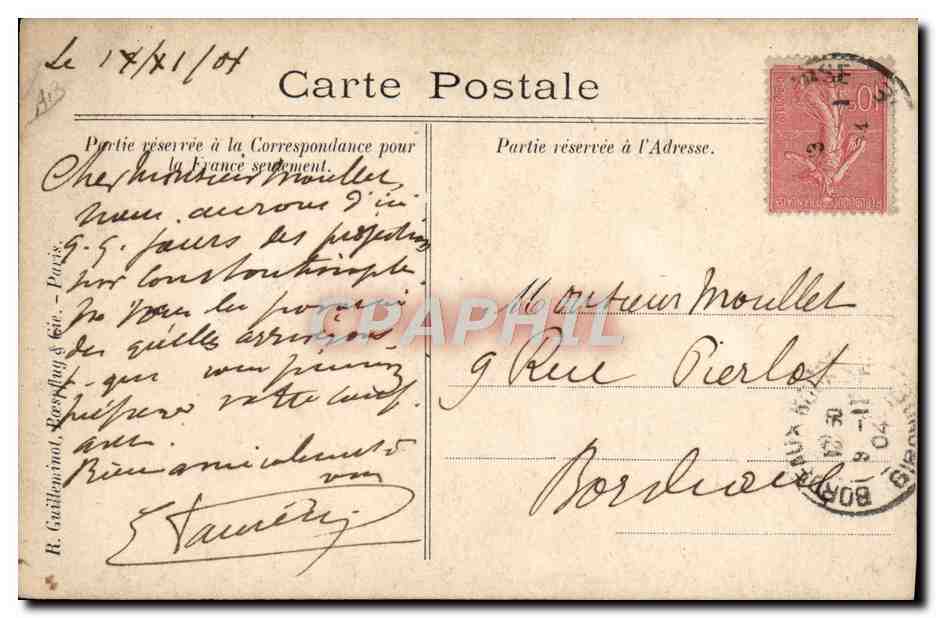 Maison d'éducation pénitentiaire de jeunes filles — Éditeur R. Gaillainimal, Paris — n° de série non visible — Reverso