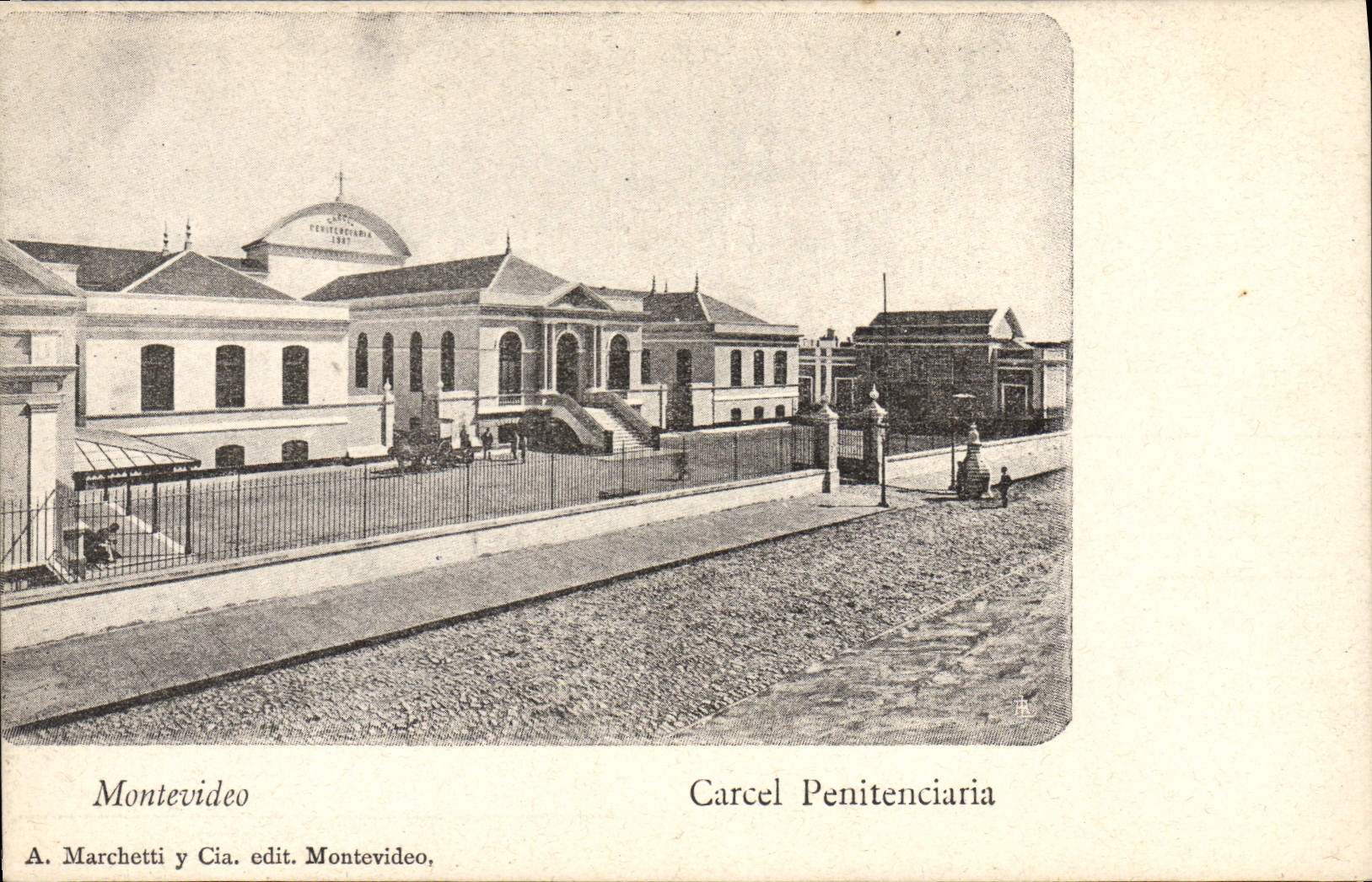 CPA Montevideo Carcel Penitenciaria prison Uruguay