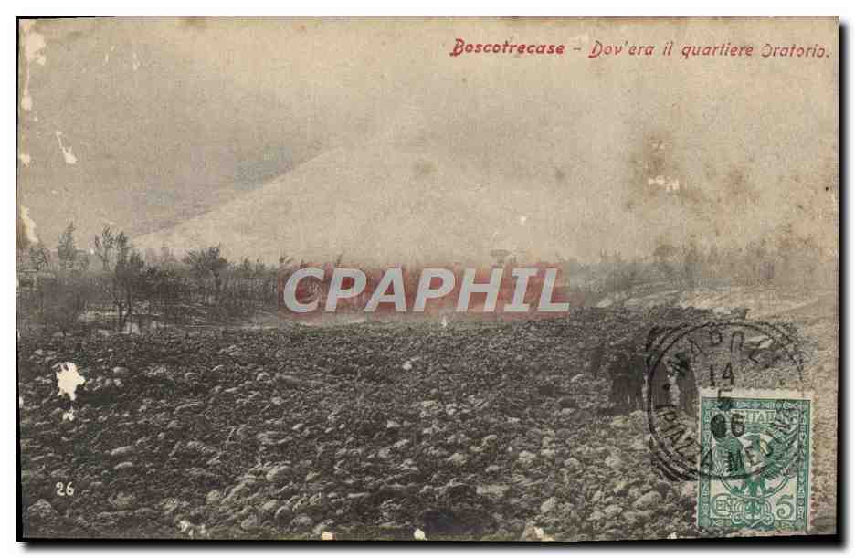 Boscoreale - Où était le quartier Oratorio — éditeur Crocco & Scarfoglio, n°26