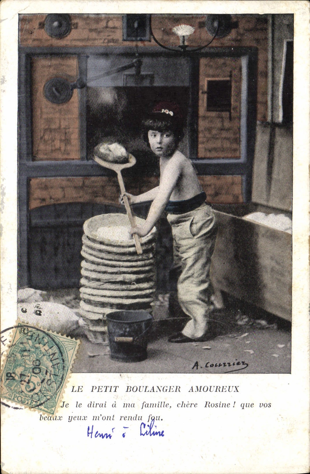 Le petit boulangер amoureux — A. Courrier — n°109