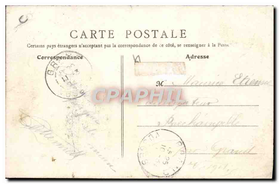 CPA Camp de Mailly Interieur de la boulangerie militaire Militaria — Rückseite