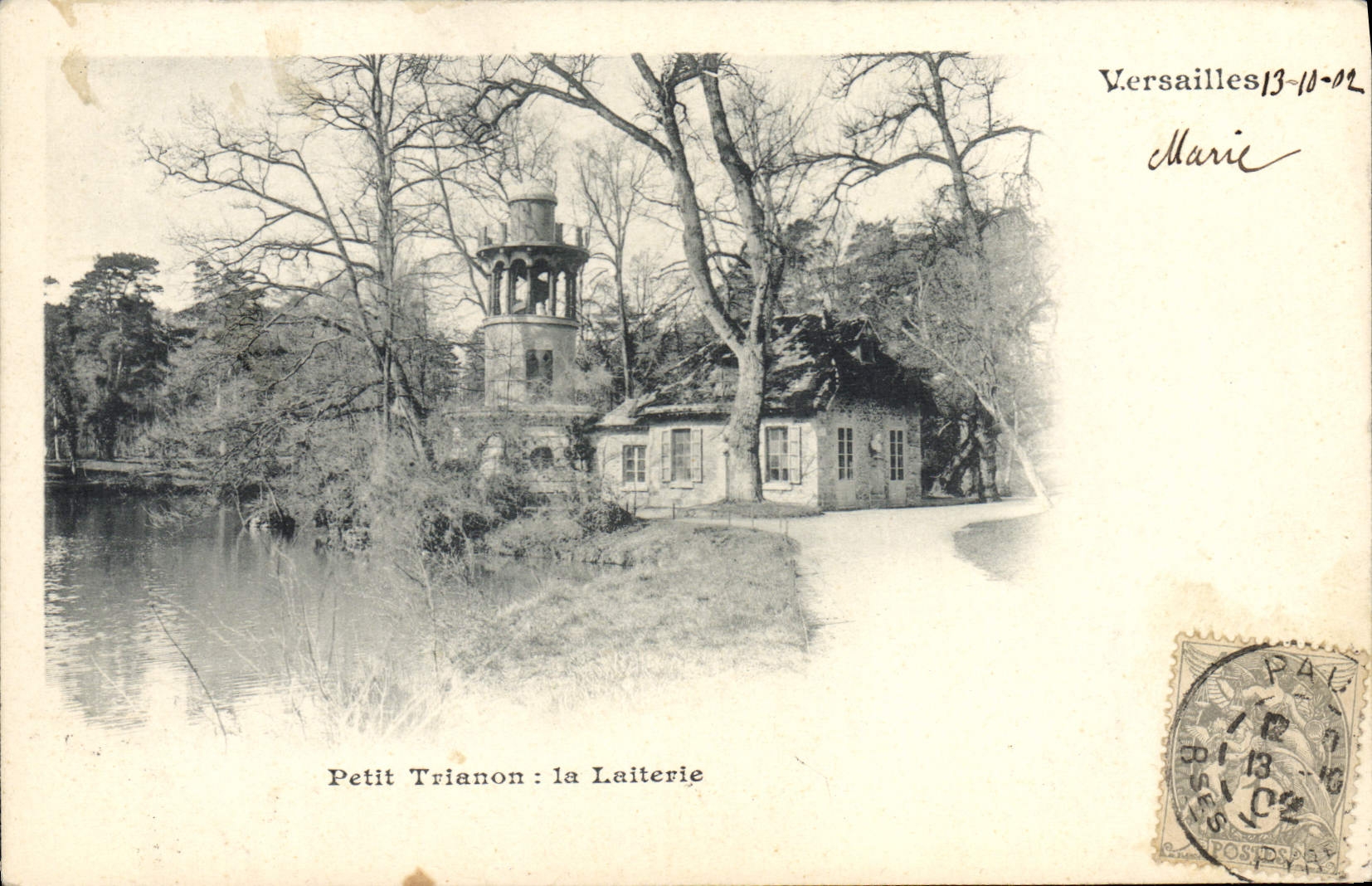 CPA Versailles Petit Trianon La laiterie 