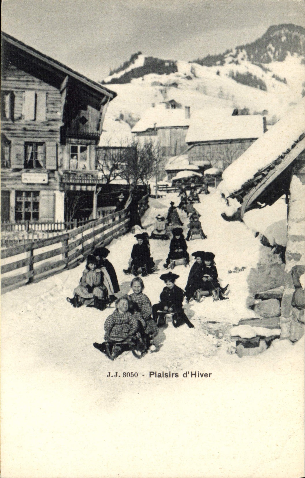 Plaisirs d'Hiver — J.J. 3050 — Julien frères, Genève