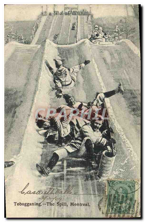 Tobogganing — The Spill, Montreal — Canada Post