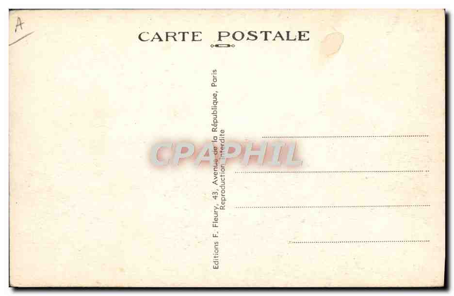 CPA Train Locomotive italienne Machine Italie italia — Rückseite
