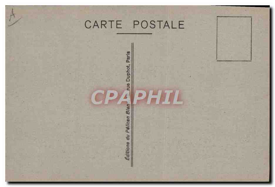 Navire Égyptien — illustration stylisée — Éditions du Péllican, Paris — Verso