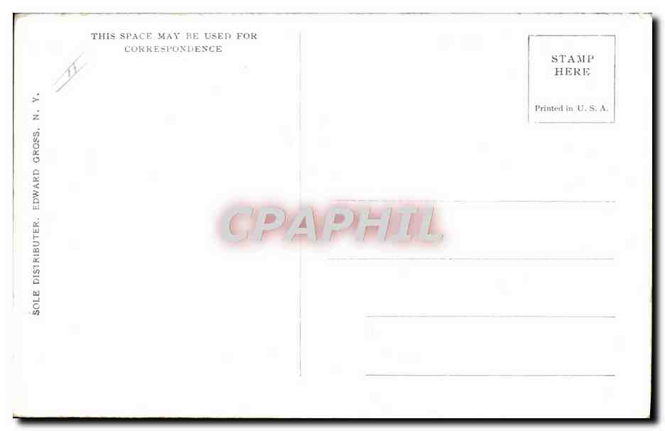 CPA Bateau Voilier Sailing Close  — Verso