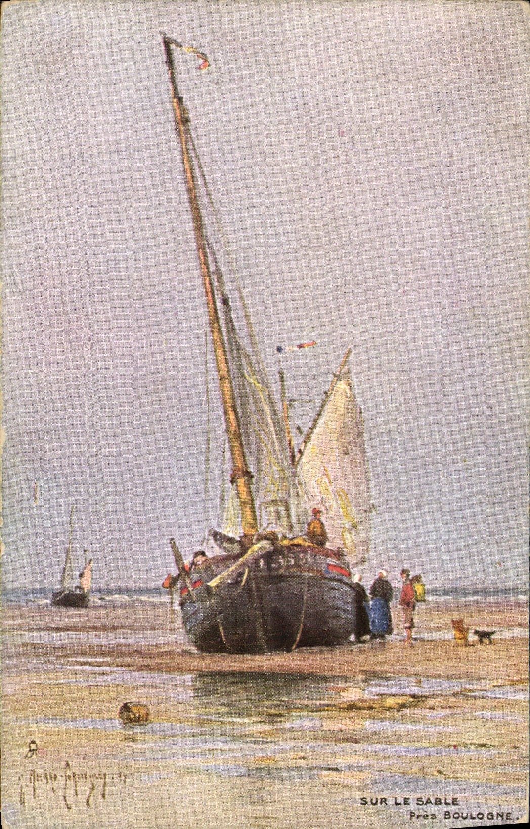 Sur le sable — Près Boulogne — Raphael Caminiez