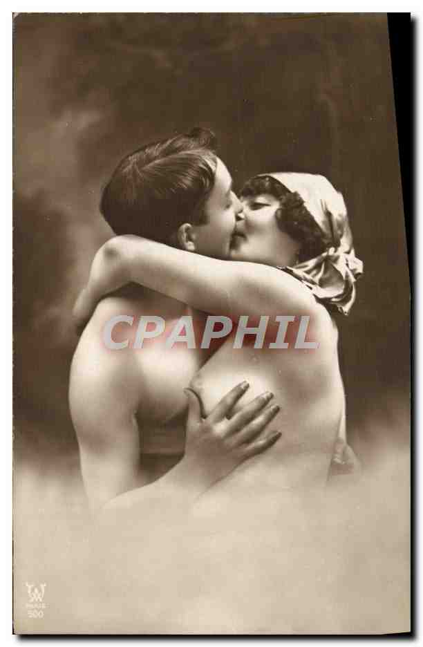 CPA Femme Nu erotique 