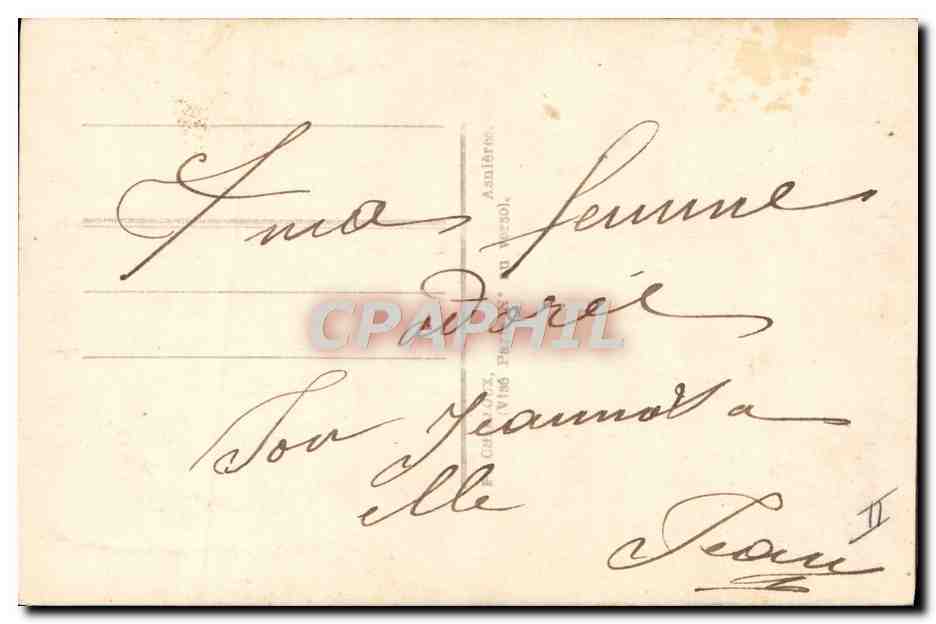 CPA Femme Nu erotique Soldat Le casque et le teton Militaria  — Rückseite