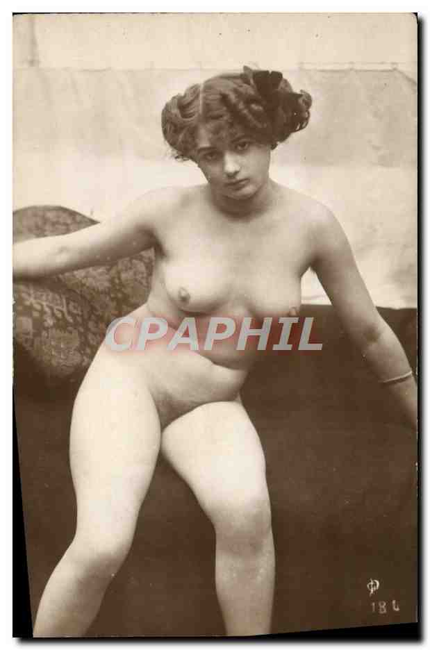 Nuda — postura sentada — fotógrafo desconocido, n° 186