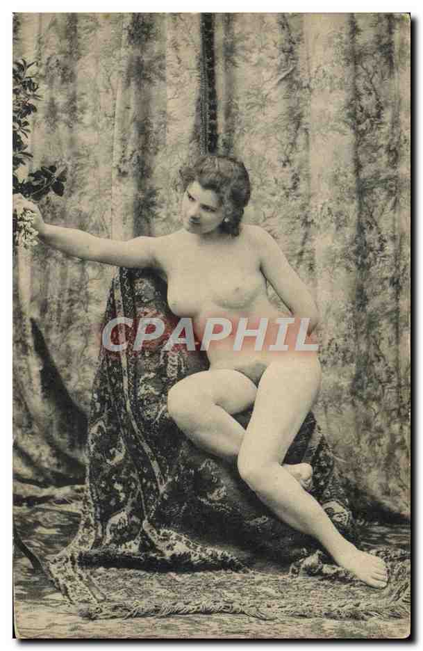 CPA Femme Nu erotique Femme