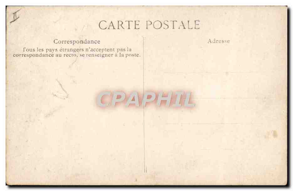 CPA Militaria Caserne Corvee de pommes de terre  — Rückseite