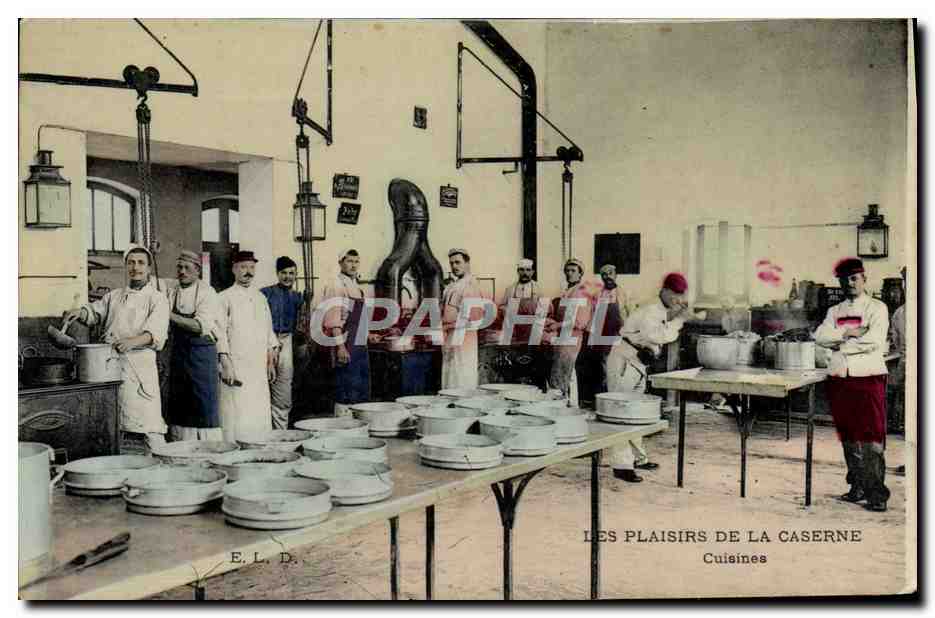 Les plaisirs de la caserne — Cuisines — E.L.D.