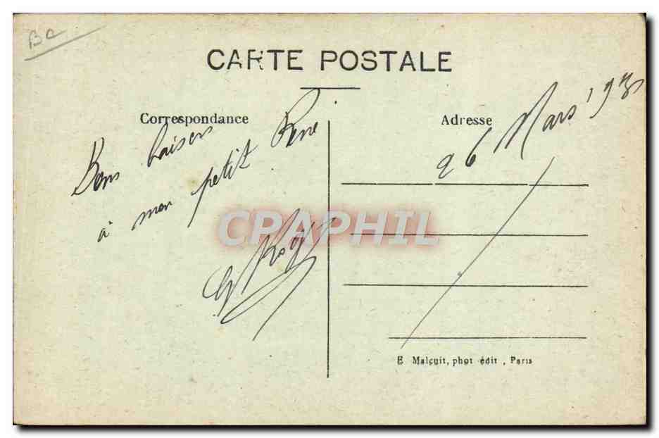 CPA Militaria Caserne Vincennes Scene de caserne Une bonne farce  — Rückseite