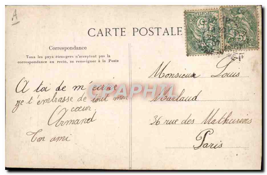 Les plaisirs de la caserne — Une corvée — E. L. D. — Verso