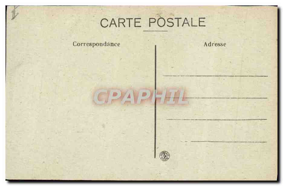 CPA Militaria Caserne Castres Caserne du 9eme d'artillerie — Rückseite