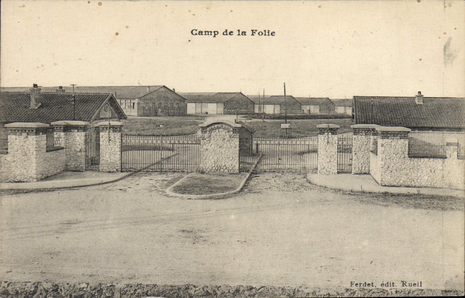 CPA Militaria Caserne Camp de la folie 