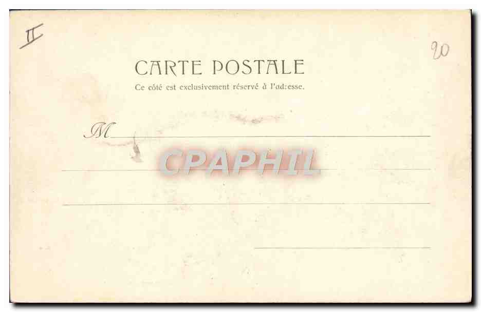 CPA Bateau de guerre Cuirasse et vedette  — Verso