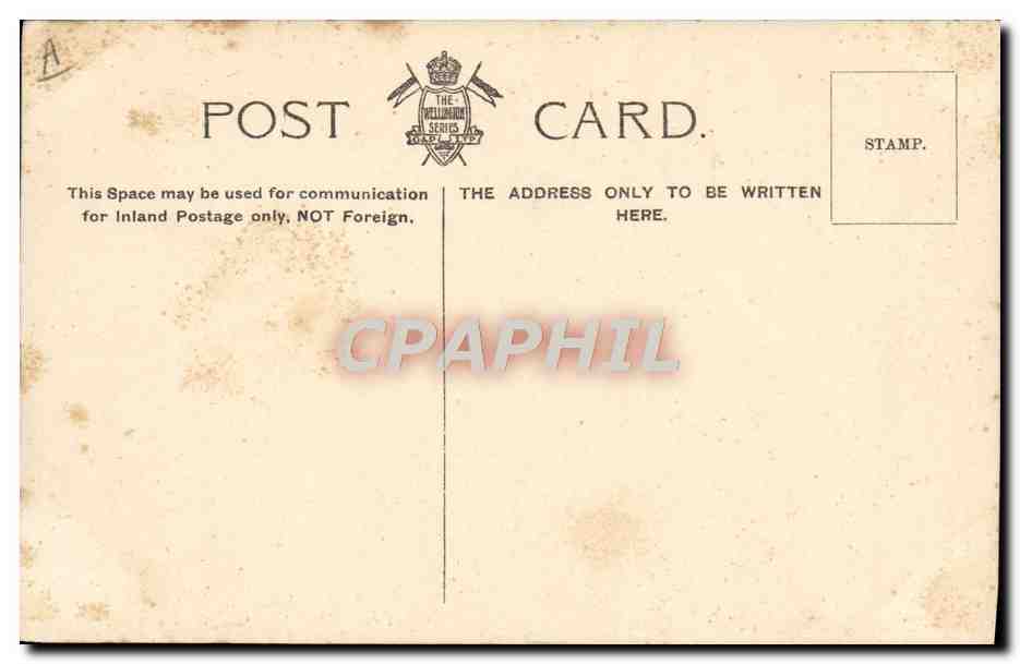CPA Bateau de guerre Chatham Dockyard Ships in reserve — Verso