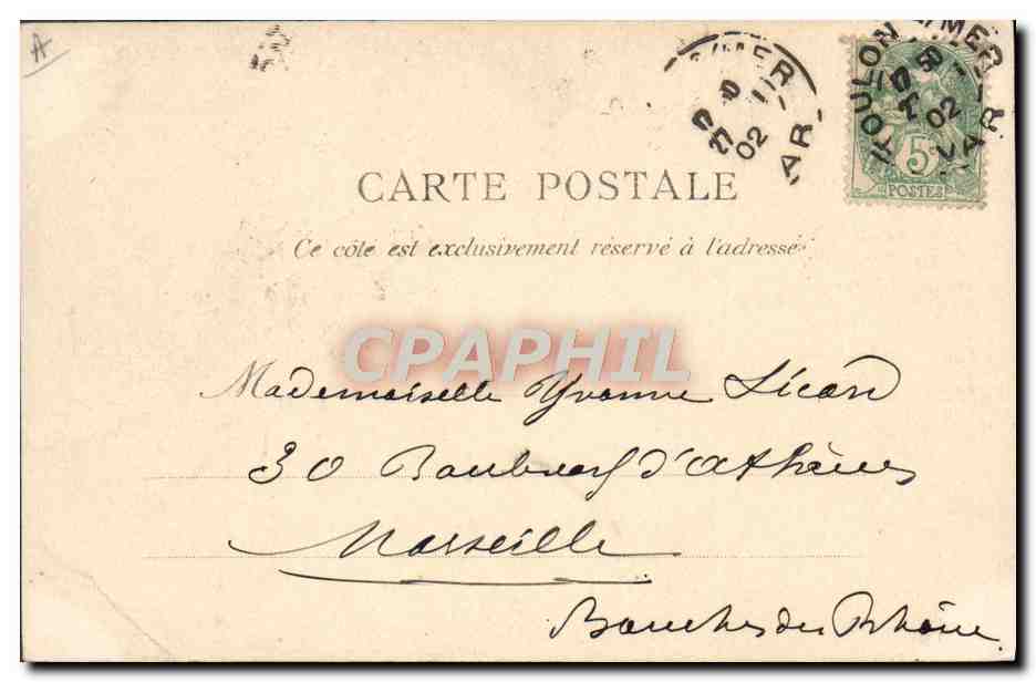 CPA Bateau de guerre Grandes manoeuvres Mouillage de l'escadre en crepuscule  — Verso