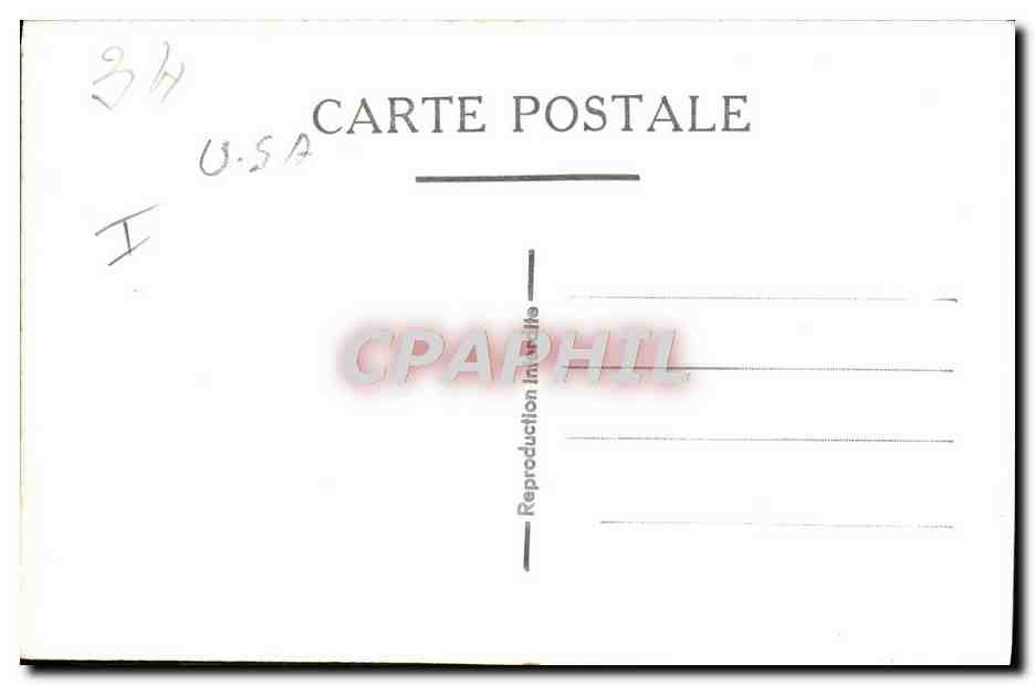 Navire de guerre en mer — reproduction — CPAPHIL — Verso